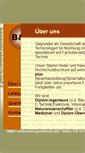 Mobile Screenshot of fachuebersetzer-gmbh.de